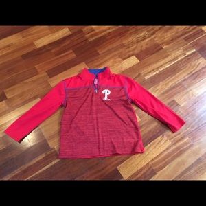 Phillies quarter zip jacket